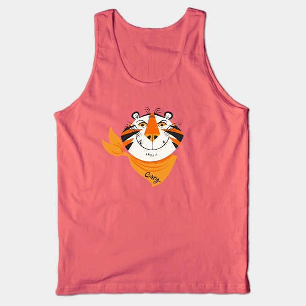 Tony the Bengal Tank Top by sombreroinc